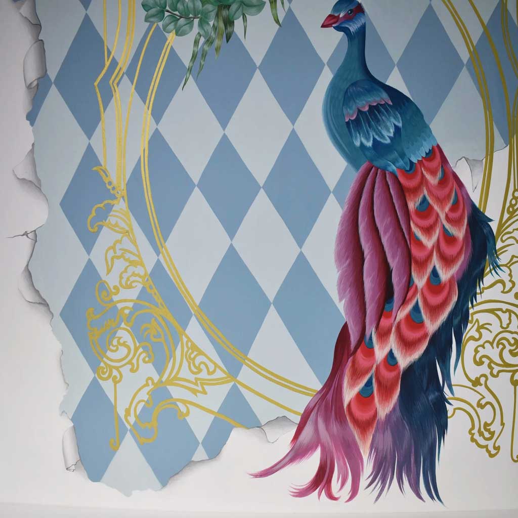 Realistic Wall Mural - Refined Details
