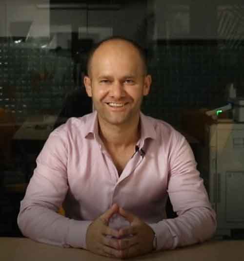 Andrei Dobos, founder of DM ART LIVING