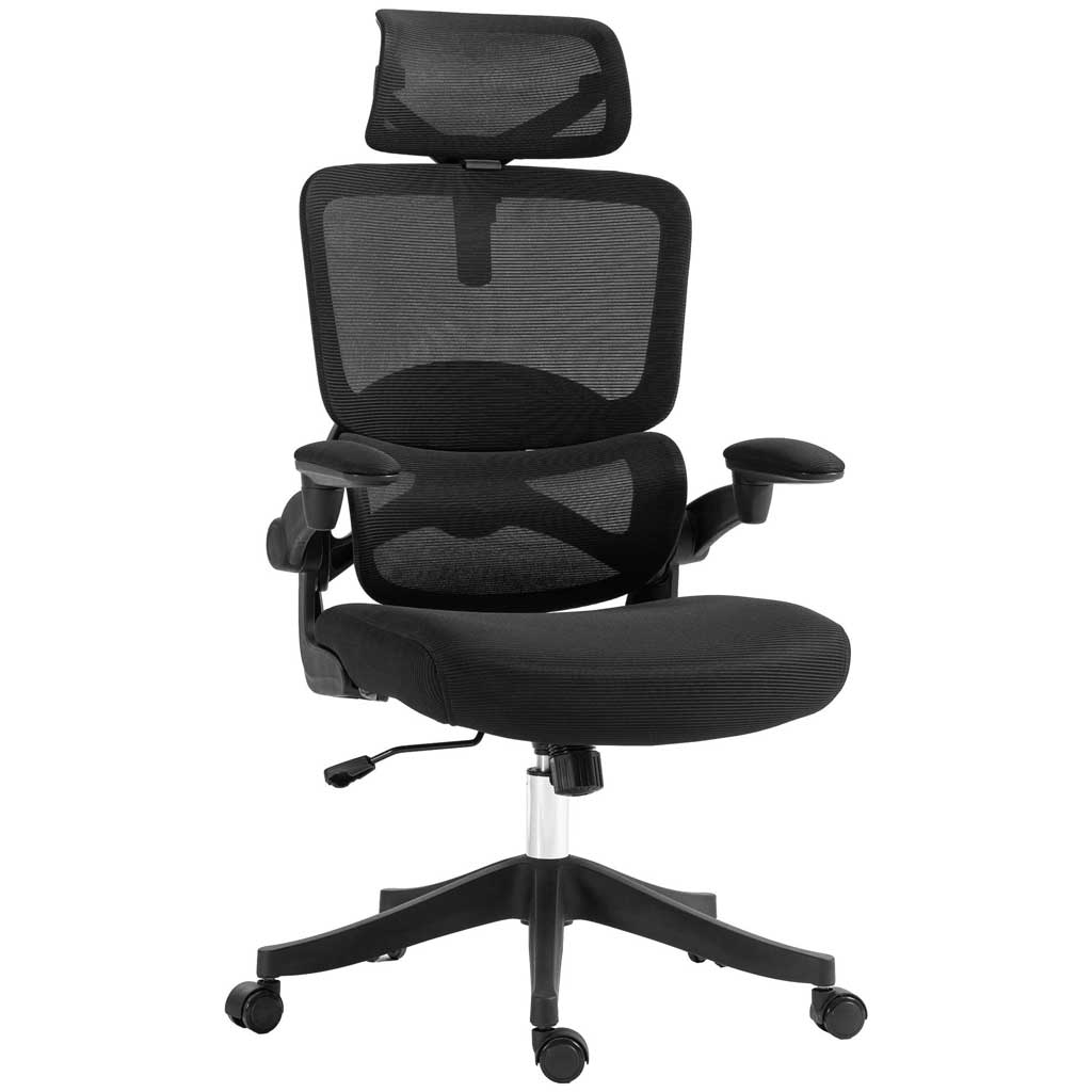 DMTT High-Back Adjustable Office Chair, Black